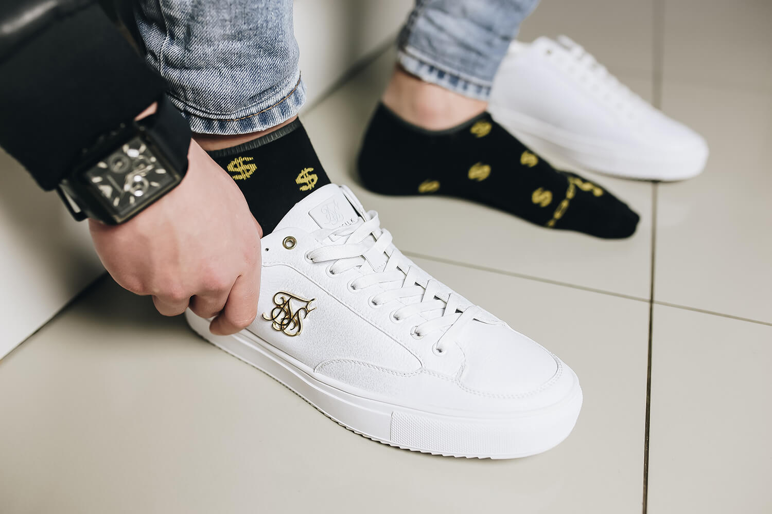 Stopki męskie dolary