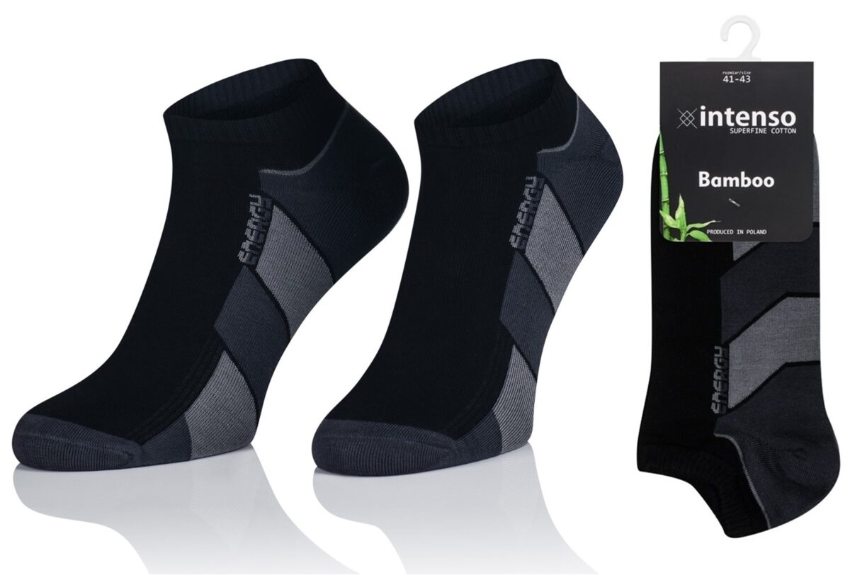 STOPKI SPORTOWE BAMBUSOWE ODDYCHAJĄCE WZÓR 8