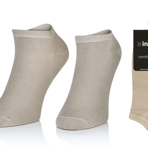 STOPKI MĘSKIE BAMBUSOWE ODDYCHAJĄCE JASNY BEŻ