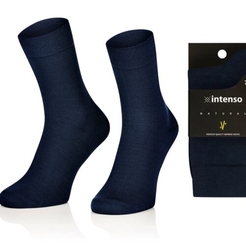 SKARPETY BAMBUSOWE MĘSKIE ODDYCHAJĄCE ART.1061 GRANAT