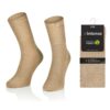 Skarpety damskie bezuciskowe bambusowe Bamboo Medica Beż