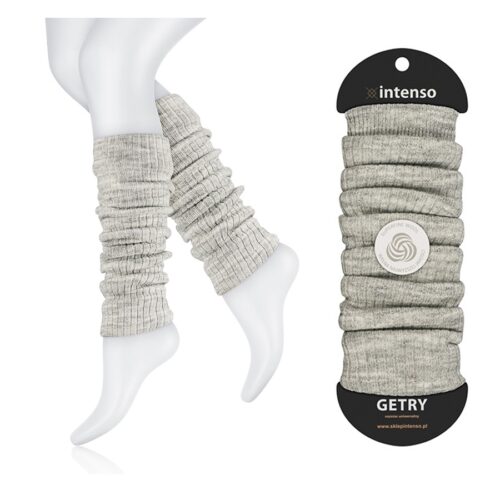 Getry wełniane ocieplacze popiel