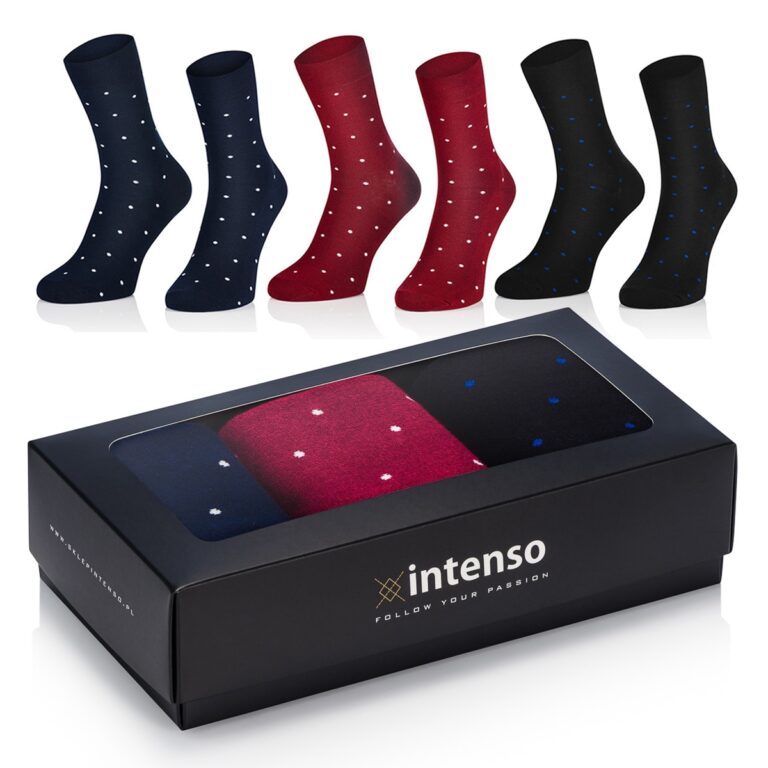 Zestaw Skarpet Z2 eleganckie pudełko 3Pak na prezent