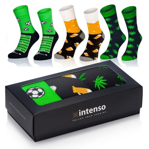 Zestaw Skarpet Z7 eleganckie pudełko 3Pak na prezent