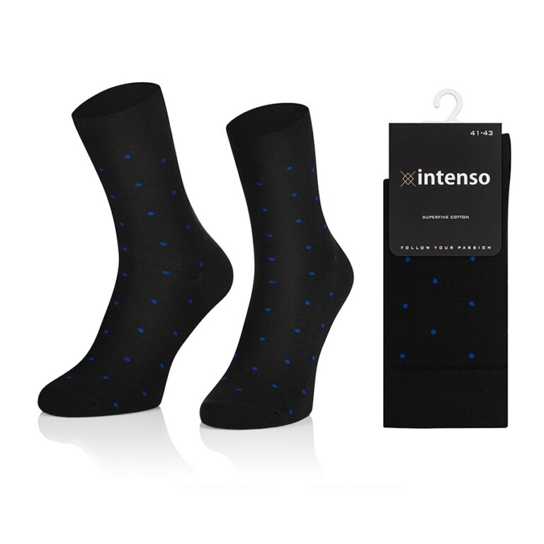 ELEGANCKIE SKARPETY MĘSKIE WE WZORY WZ1