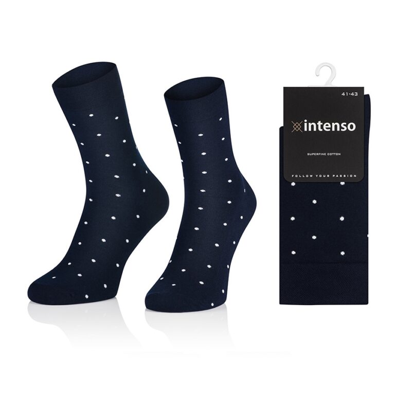 ELEGANCKIE SKARPETY MĘSKIE WE WZORY WZ2