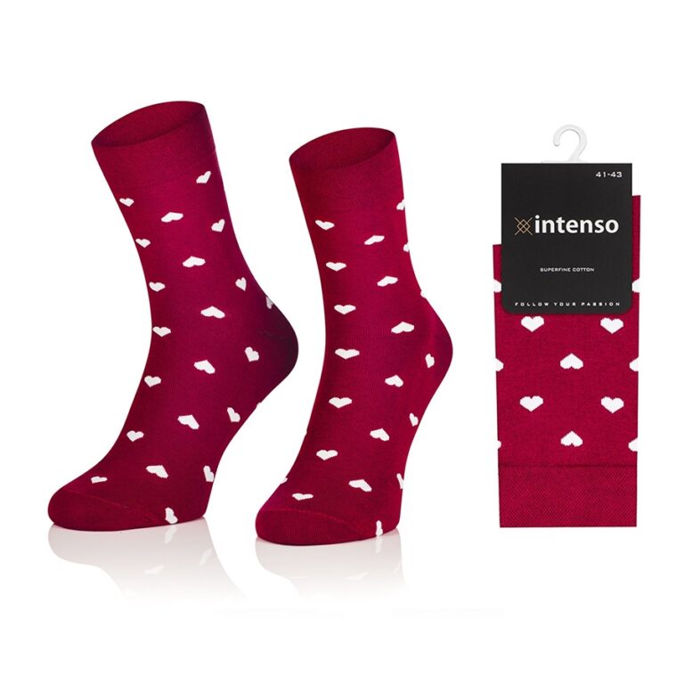 ELEGANCKIE SKARPETY MĘSKIE WE WZORY WZ7