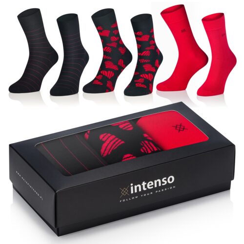 Zestaw Skarpet Z9 eleganckie pudełko 3Pak na prezent