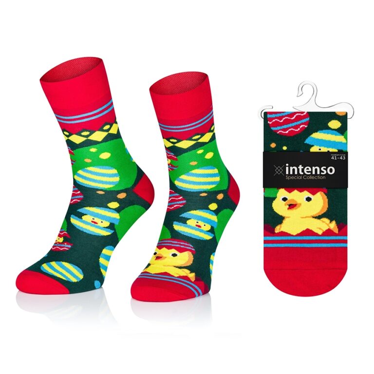 Skarpety wielkanocne Intenso Special Collection Kurczak