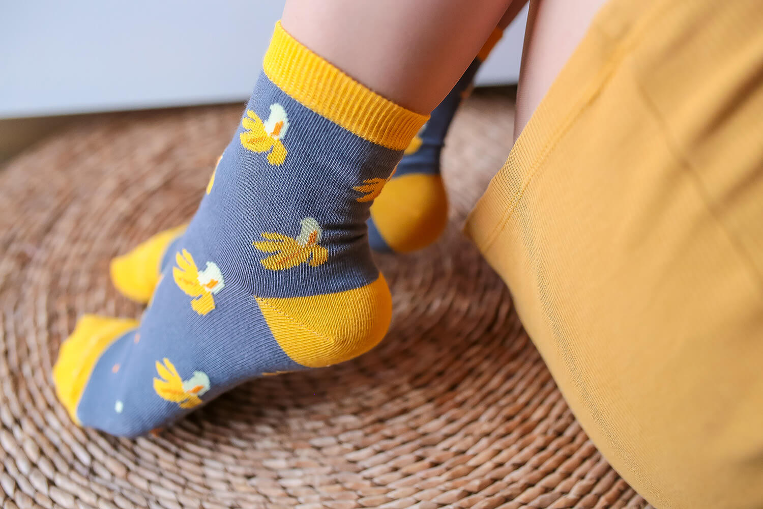 Stopki damskie w banany