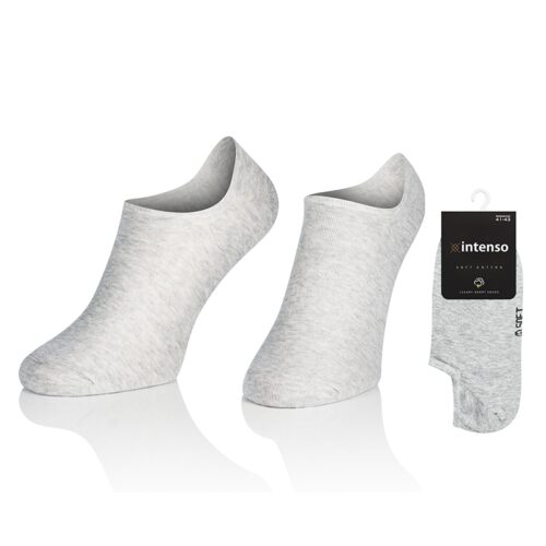 STOPKI KRÓTKIE INTENSO SOFT COTTON ART. 006 KOL:016 – JASNY MELANŻ