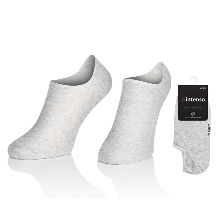 STOPKI KRÓTKIE INTENSO SOFT COTTON ART. 006 KOL:016 – JASNY MELANŻ