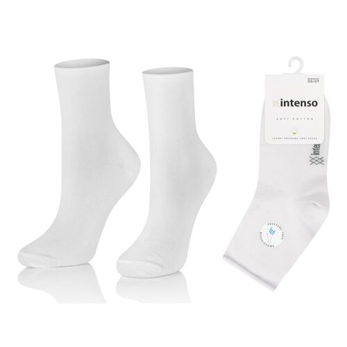 SKARPETKI BEZUCISKOWE DAMSKIE BAWEŁNA ART. 020 KOL:001