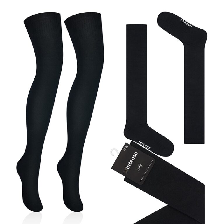 Zakolanówki damskie bawełniane Intenso ART. 426 wz. 008