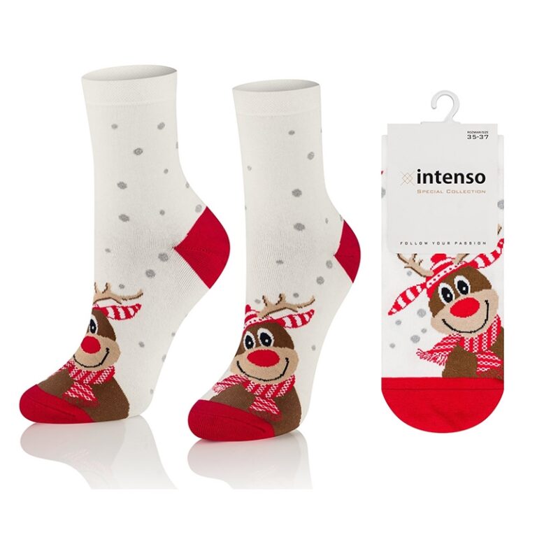 Skarpetki Świąteczne Damskie Intenso wz. 214