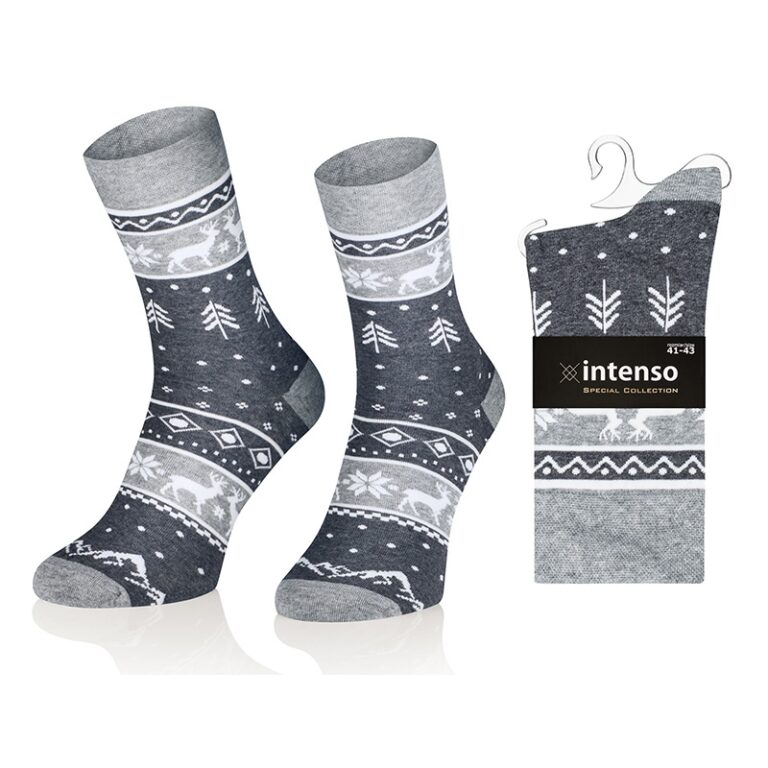 NORWESKIE SZARY MELANŻ