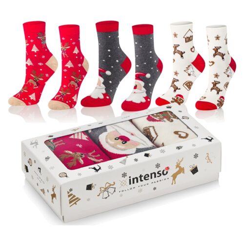 Skarpetki Świąteczne Zestaw Prezentowy Damski nr. 4 ART. 341