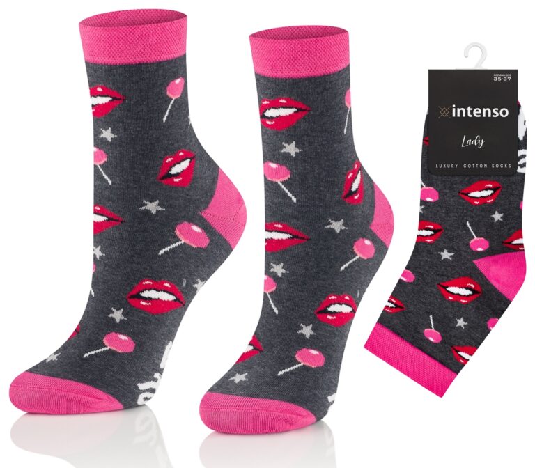 Skarpetki damskie we wzory Art. 0433 wz001