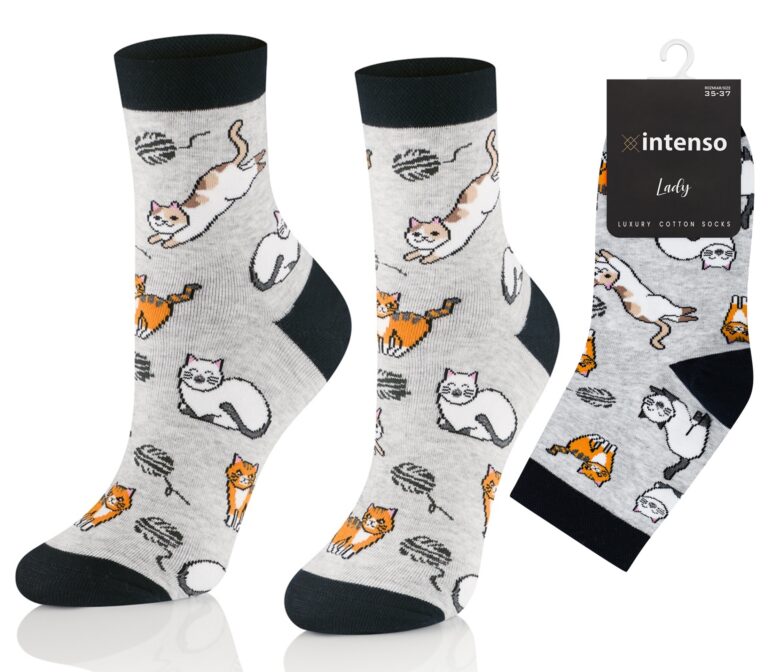 Skarpetki damskie we wzory Art. 0433 wz003