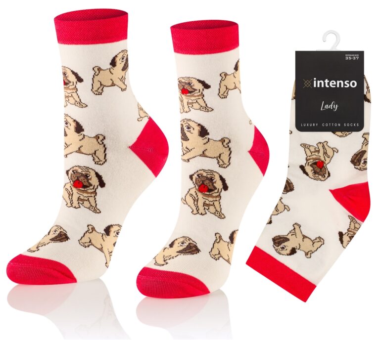 Skarpetki damskie we wzory Art. 0433 wz006