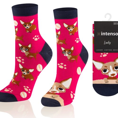 Skarpetki damskie we wzory Art. 0532 wz002