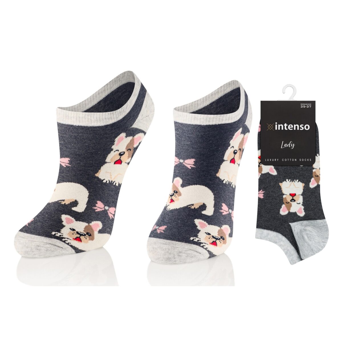 STOPKI DAMSKIE WZOROWANE ART. 013 KOL:001