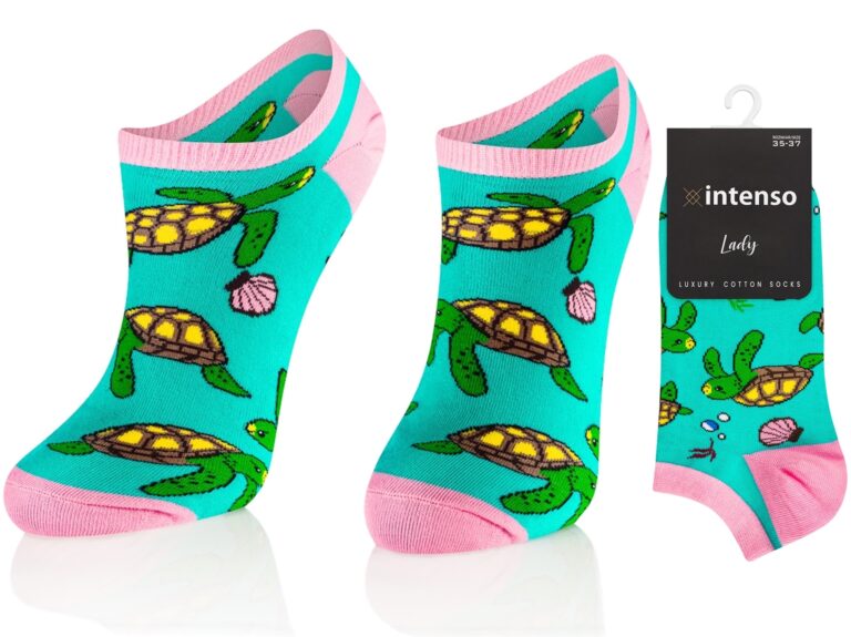 STOPKI DAMSKIE WZOROWANE ART. 013 KOL:007