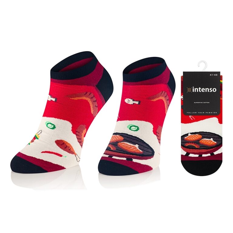 Stopki męskie Intenso we wzory art. 0563 wz006