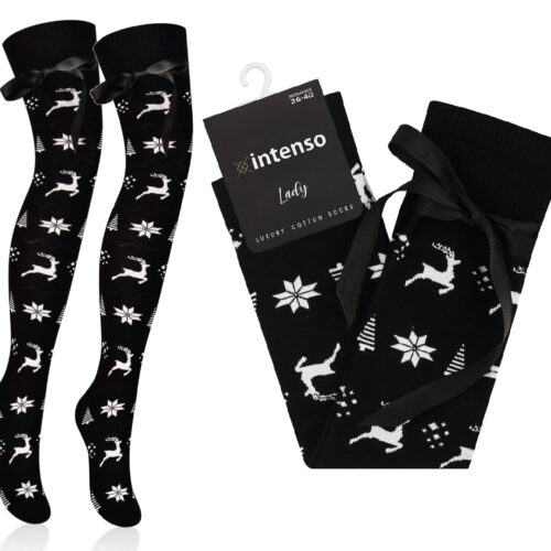 ZAKOLANÓWKI ŚWIĄTECZNE Z KOKARDKĄ INTENSO ART. 440 WZ. 225