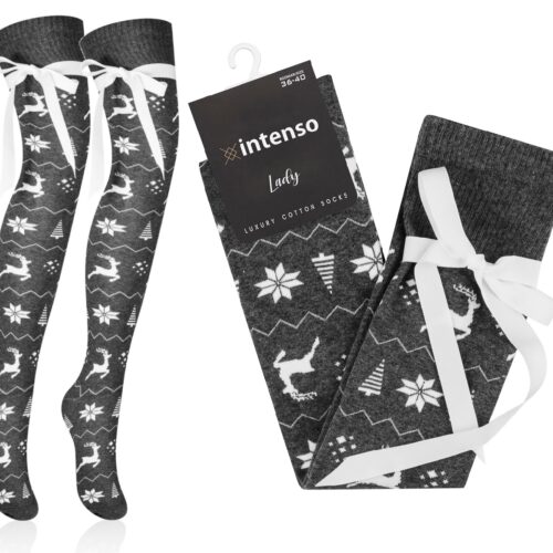 ZAKOLANÓWKI ŚWIĄTECZNE Z KOKARDKĄ INTENSO ART. 440 WZ. 226