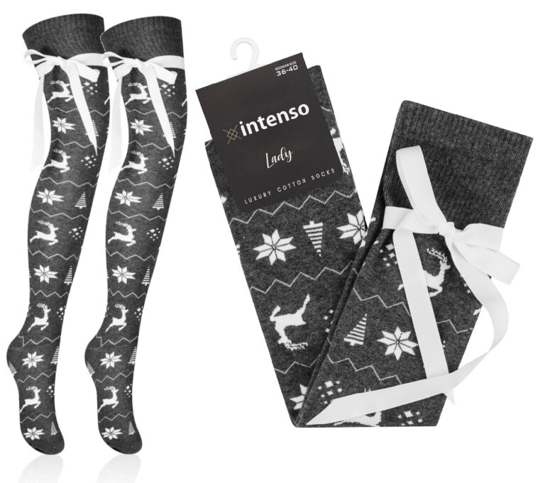 ZAKOLANÓWKI ŚWIĄTECZNE Z KOKARDKĄ INTENSO ART. 440 WZ. 226