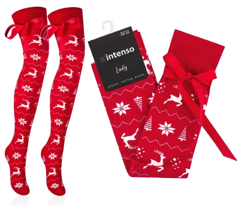 ZAKOLANÓWKI ŚWIĄTECZNE Z KOKARDKĄ INTENSO ART. 440 WZ. 227