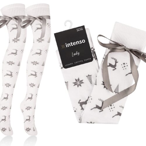 ZAKOLANÓWKI ŚWIĄTECZNE Z KOKARDKĄ INTENSO ART. 440 WZ. 228