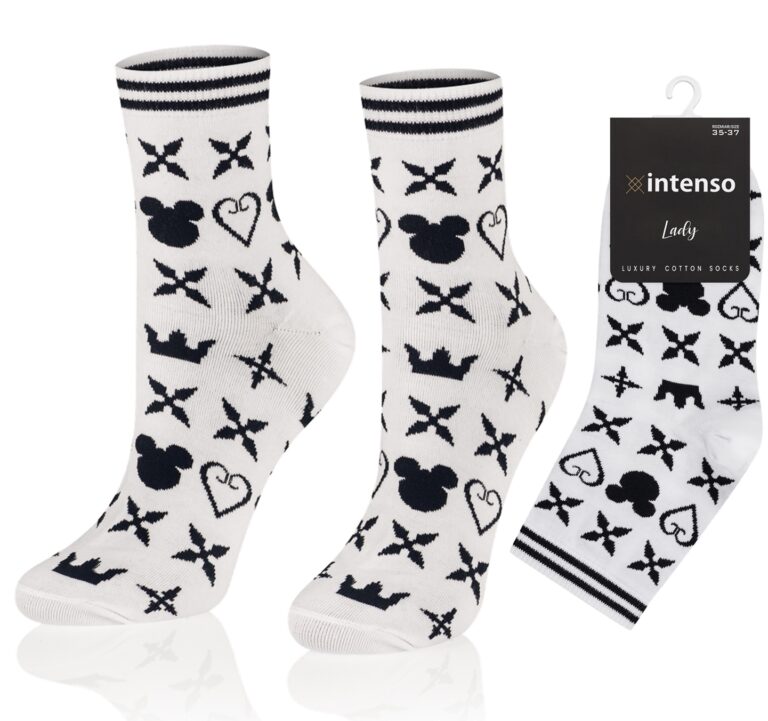 Skarpetki damskie Intenso Luxury art. 0471 wzór AA1471