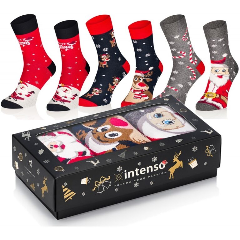 Skarpetki Świąteczne Męskie Zestaw Prezentowy nr. 6
