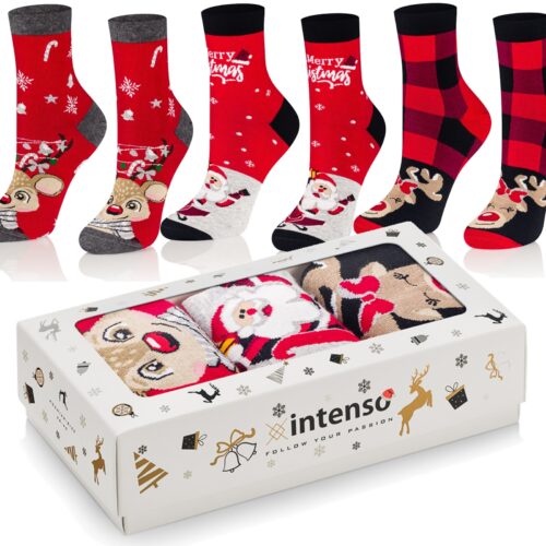 Skarpetki Świąteczne Zestaw Prezentowy Damski nr. 6 ART. 341