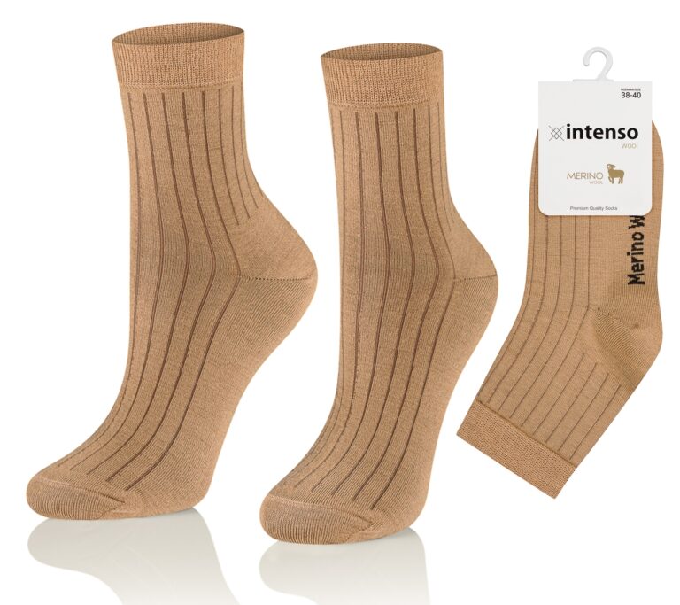 Skarpetki wełniane damskie 90% wełny Merino ART. 0648 wz. 003