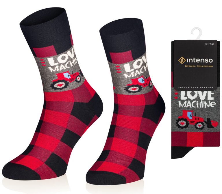 Skarpety walentynkowe męskie ART. 0549 WZ. 015