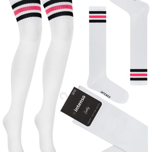 Zakolanówki damskie bawełniane Intenso ART. 426 wz. 01B