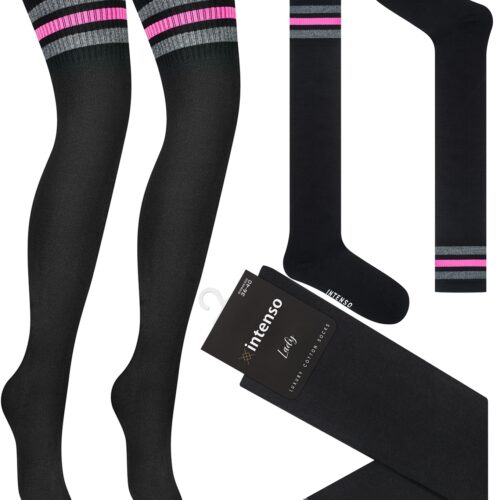 zakolanówki damskie bawełniane Intenso ART. 426 wz. 01D