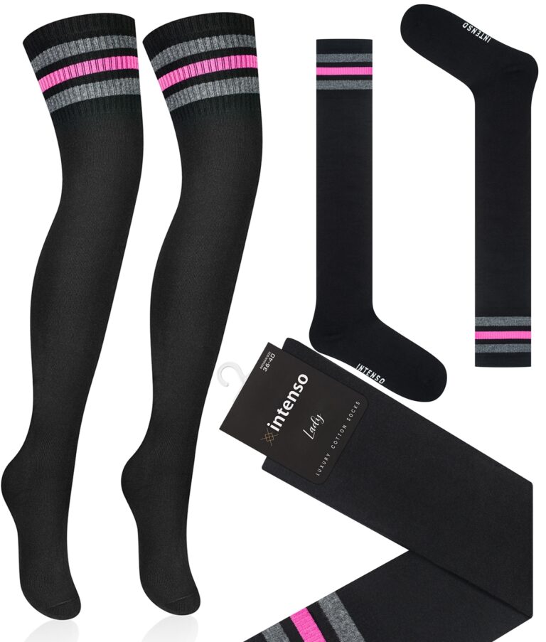 zakolanówki damskie bawełniane Intenso ART. 426 wz. 01D