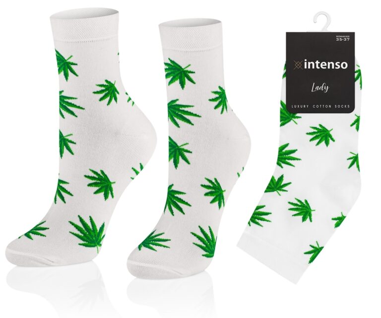 Skarpetki damskie we wzory Art. 0433 wz018