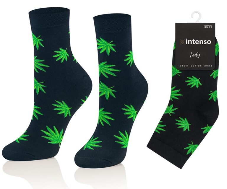 Skarpetki damskie we wzory Art. 0433 wz017