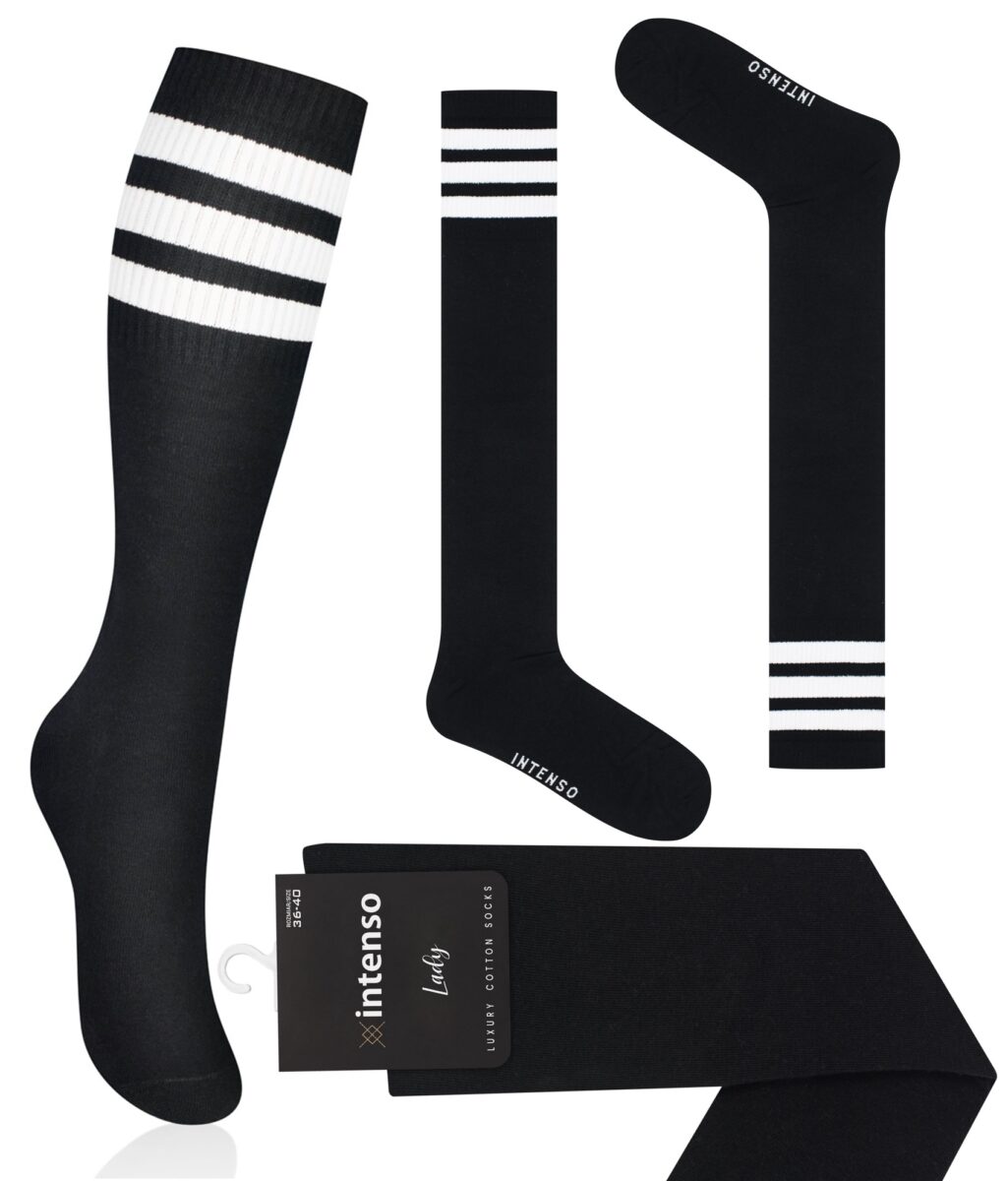 Podkolanówki damskie bawełniane Art. 0594 WZ. 121