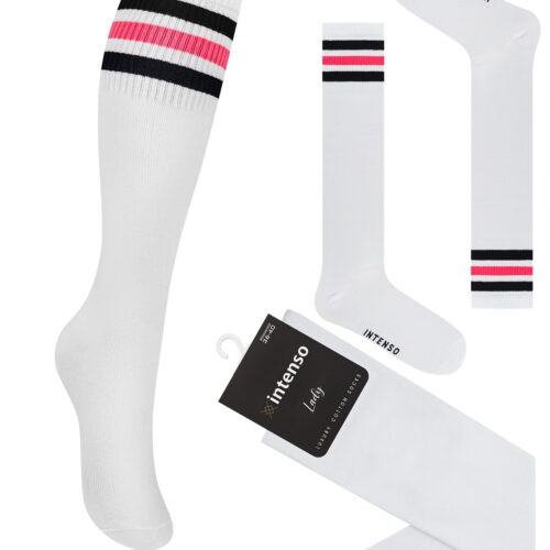 Podkolanówki damskie bawełniane Art. 0594 WZ. 01B