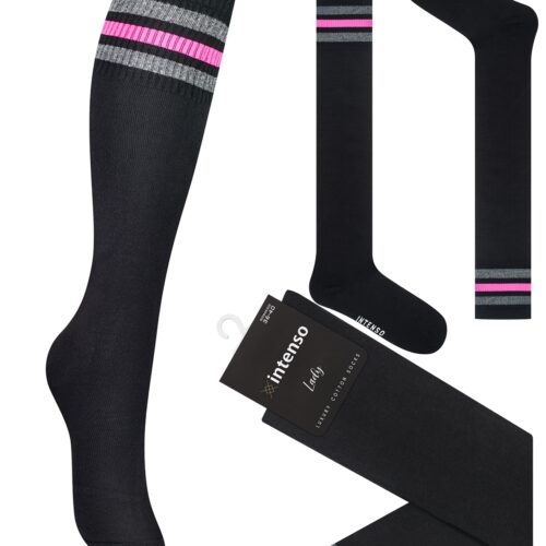 Podkolanówki damskie bawełniane Art. 0594 WZ. 01D