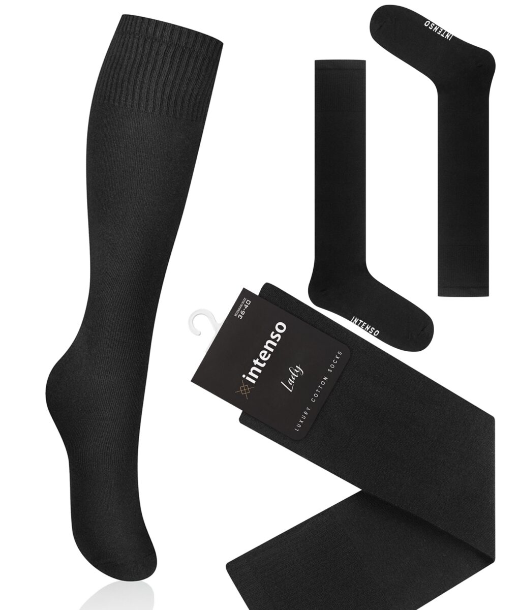 Podkolanówki damskie bawełniane Art. 0594 WZ. 008