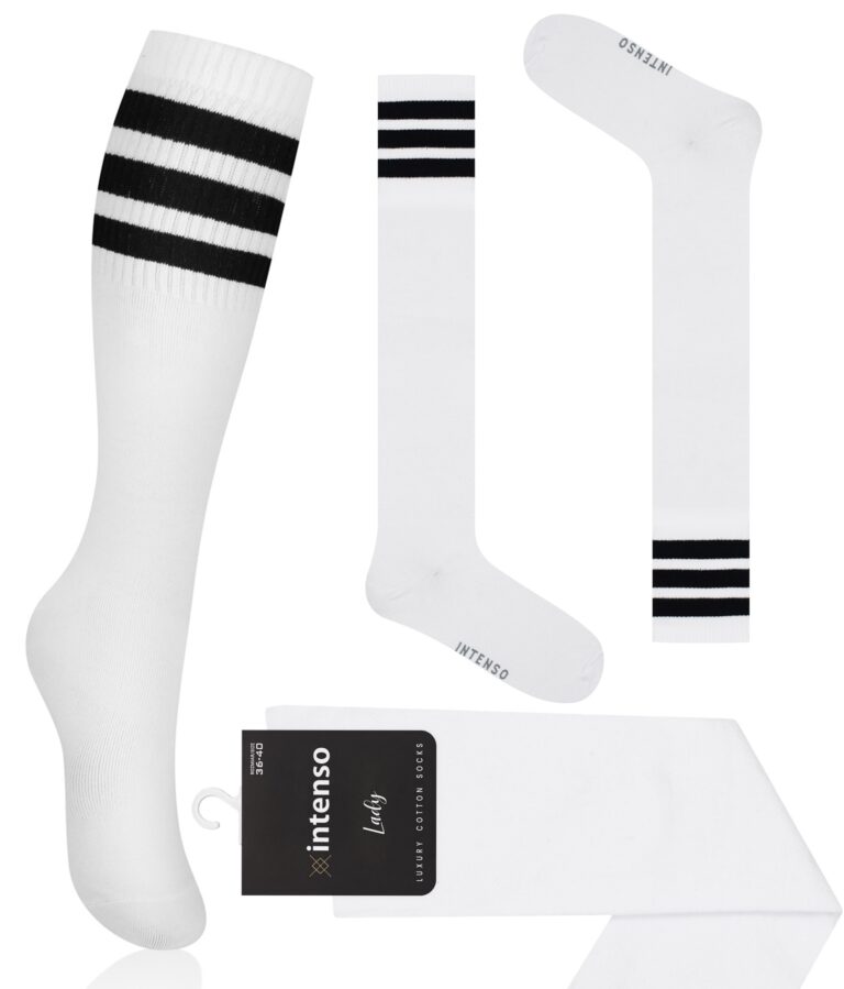 Podkolanówki damskie bawełniane Art. 0594 WZ. 120