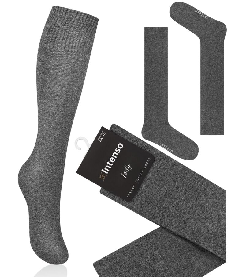 Podkolanówki damskie bawełniane Art. 0594 WZ. 017