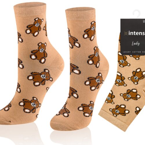 Skarpetki damskie Intenso Luxury art. 0471 wzór FF2